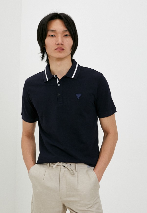

Поло Guess Jeans, Синий