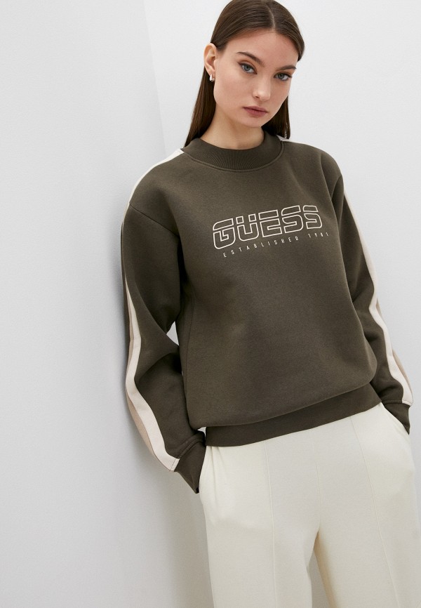

Свитшот Guess, Хаки, BRANDIE