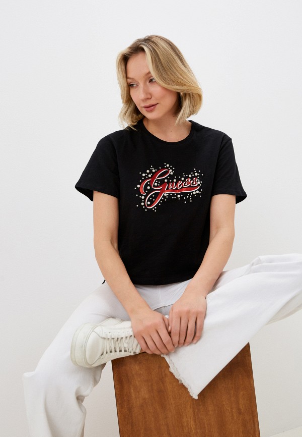 

Футболка Guess Jeans, Черный