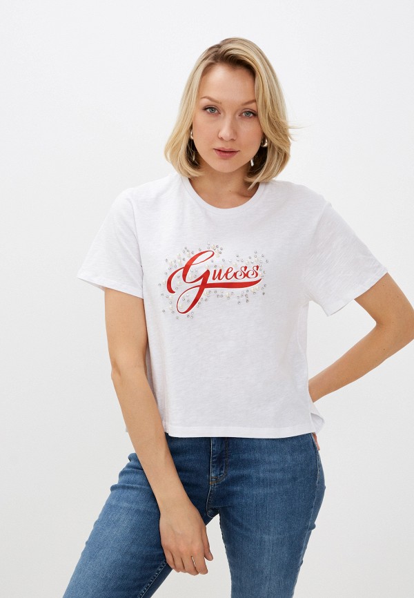

Футболка Guess Jeans, Белый, Guess Jeans RTLABF090901