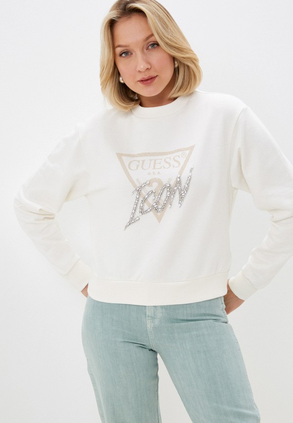 

Свитшот Guess Jeans, Бежевый, Guess Jeans RTLABF091601