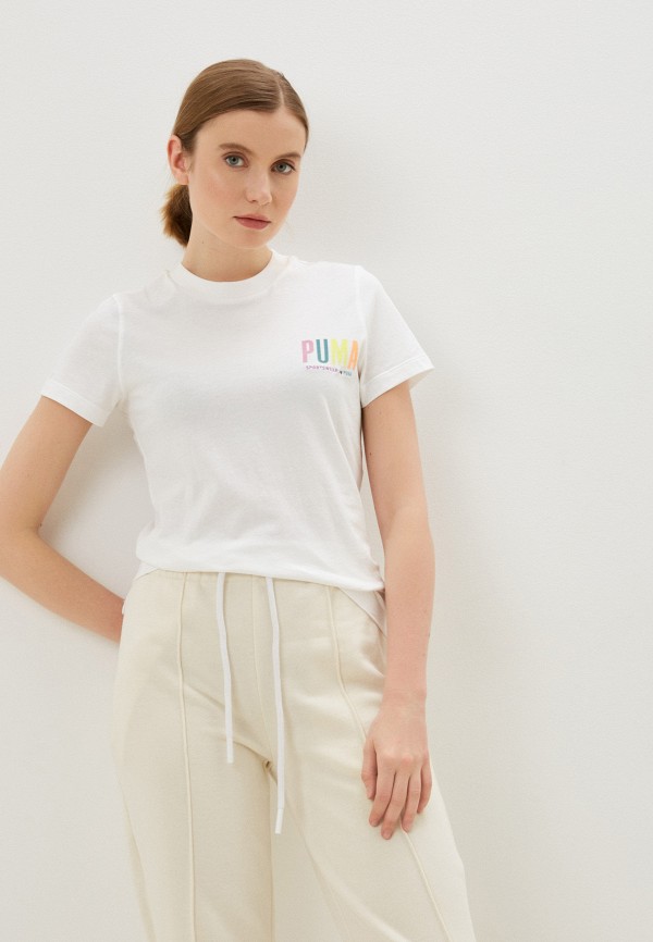 

Футболка PUMA, Белый, SWxP Graphic Tee