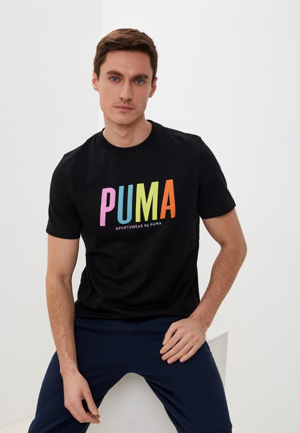 

Футболка PUMA, Черный, SWxP Graphic Tee