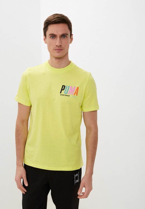 

Футболка PUMA, Зеленый, SWxP Graphic Tee