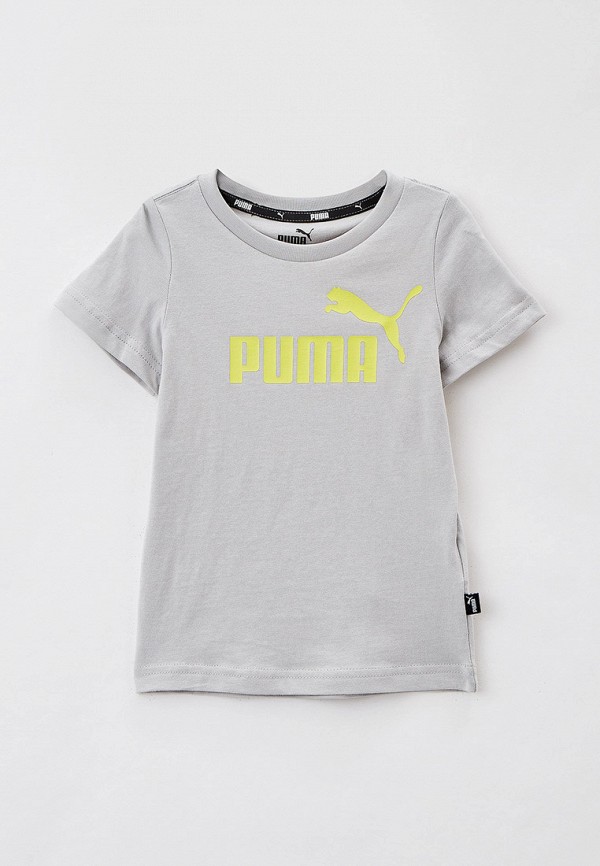 

Футболка PUMA, Серый, ESS Logo Tee B