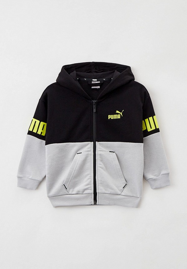 

Толстовка PUMA, Серый, Puma Power Full-Zip Hoodie TR B