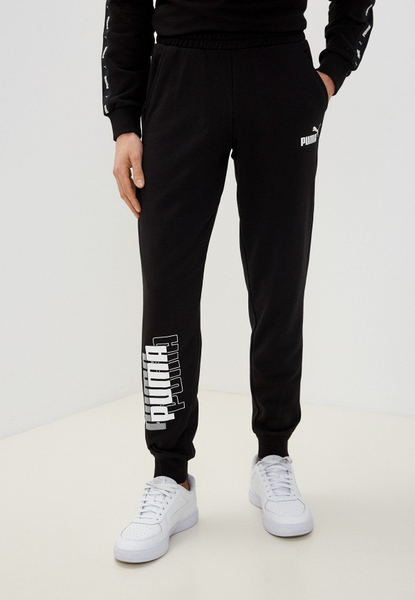 

Брюки спортивные PUMA, Черный, Power Logo Sweatpants TR cl