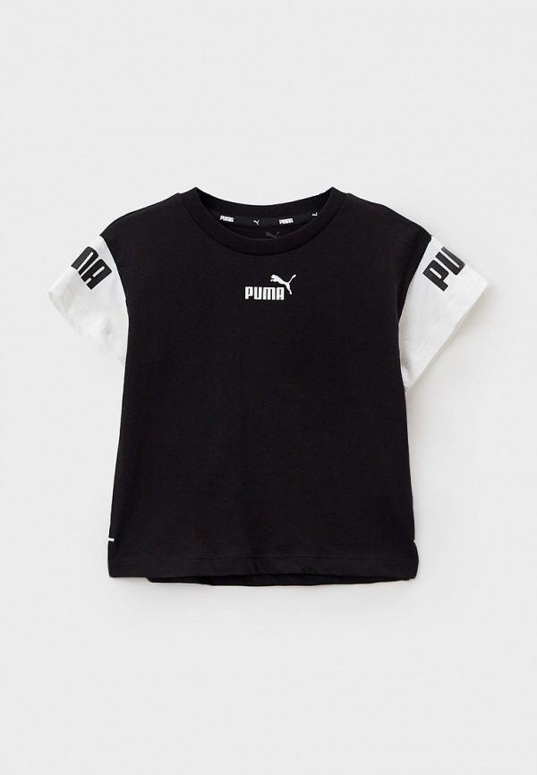 

Футболка PUMA, Черный, Puma Power Colorblock Tee G