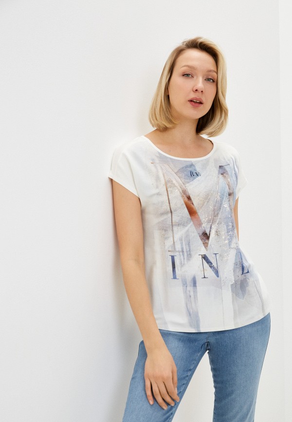 

Футболка Betty & Co, Бежевый, Betty & Co RTLABF229301
