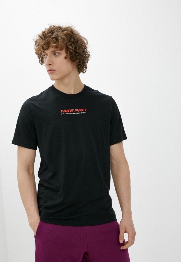 

Футболка спортивная Nike, Черный, M NK DF TEE DB NK PRO