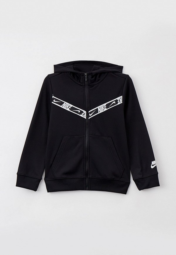

Олимпийка Nike, Черный, B NSW REPEAT PK FZ HOODIE