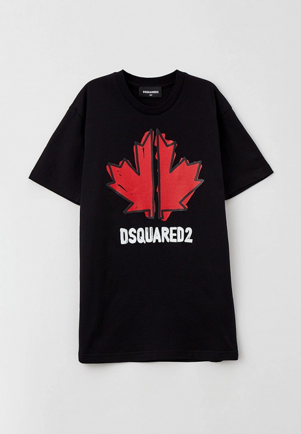 Футболка Dsquared2 черный DQ0680 RTLABF268201