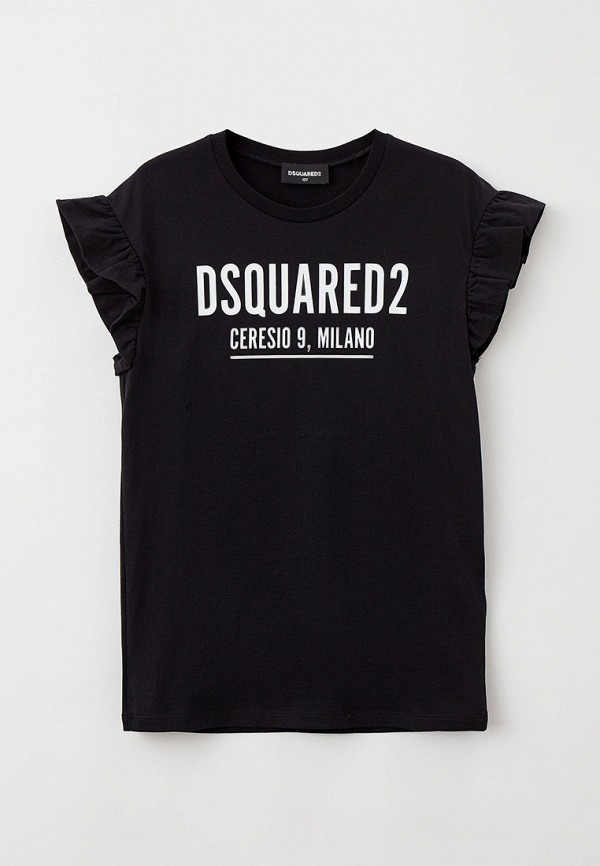 Футболка Dsquared2 черный DQ0729 RTLABF269301