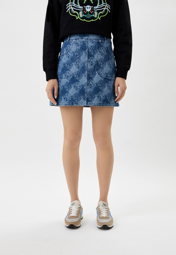 

Юбка джинсовая Kenzo, Мультиколор, Kenzo RTLABF281001