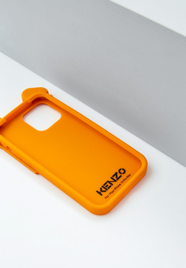 Чехол для iPhone Kenzo оранжевый, размер 00, фото 4