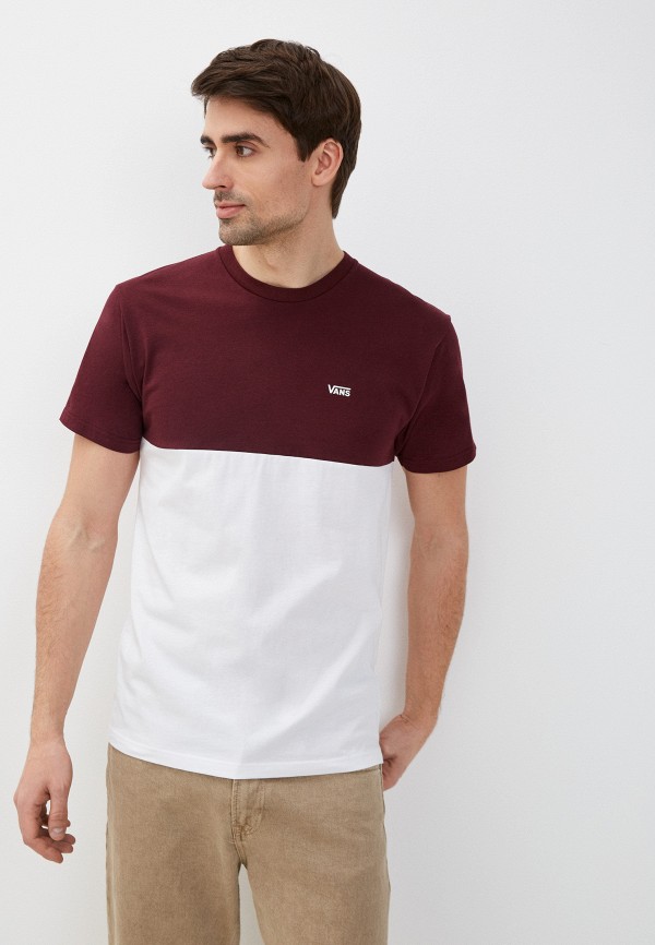 

Футболка Vans, Бордовый, MN COLORBLOCK TEE