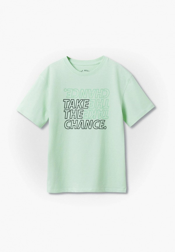 

Футболка Mango Kids, Бирюзовый, CHANCE