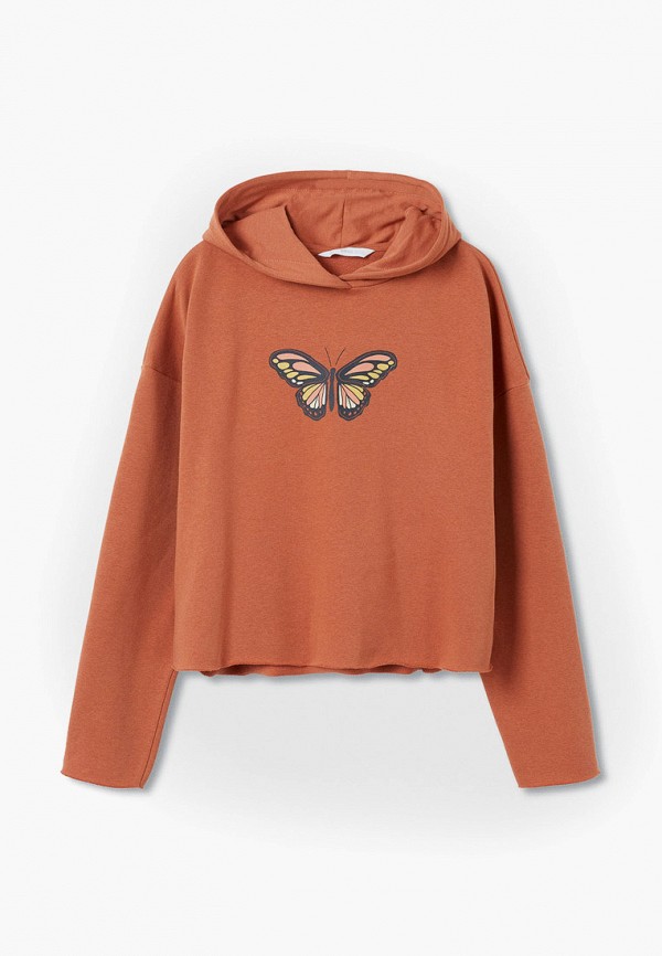 

Худи Mango Kids, Коричневый, TIMES