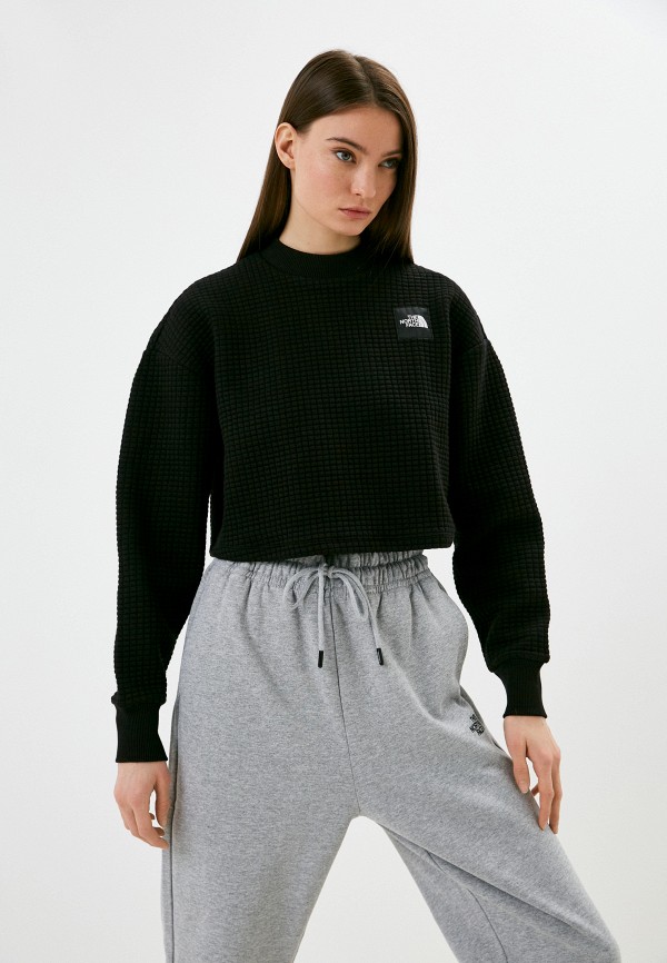 

Свитшот The North Face, Черный, W MHYSA QUILTED L/S TOP