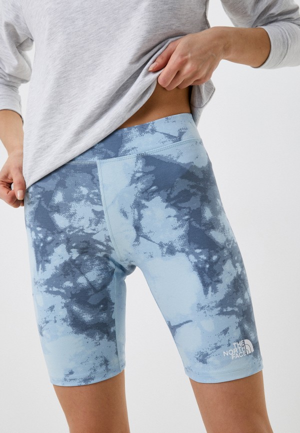 

Велосипедки The North Face, Голубой, W INTERLOCK COTTON SHORT