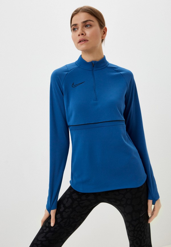 

Лонгслив спортивный Nike, Синий, W NK DF ACD21 DRIL TOP