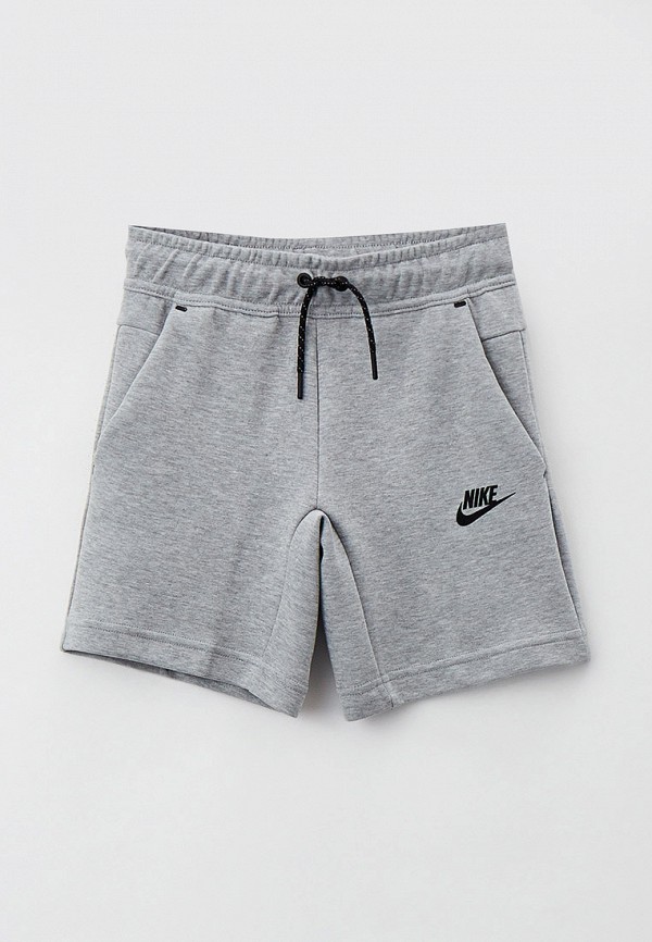 Шорты спортивные Nike серого цвета
