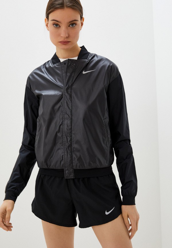 

Ветровка Nike, Черный, W NK SWSH RUN JKT