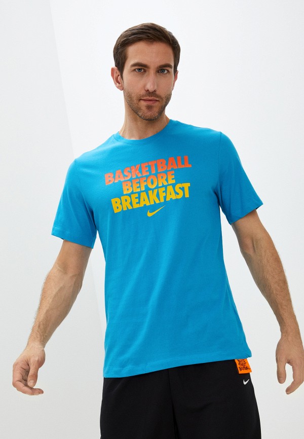 

Футболка Nike, Голубой, M NK DF BFAST VERB SS TEE
