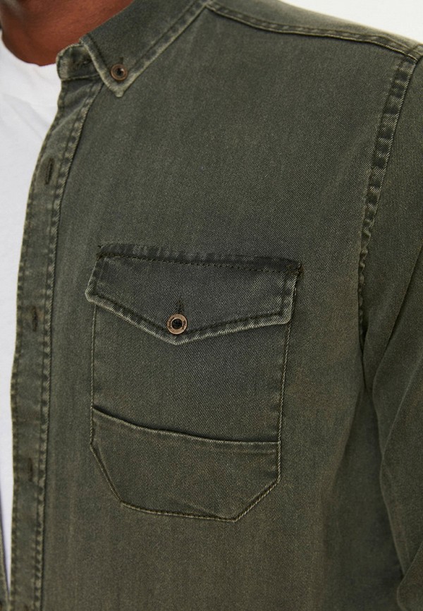 Рубашка джинсовая Trendyol TMNSS20GO0104 Фото 4