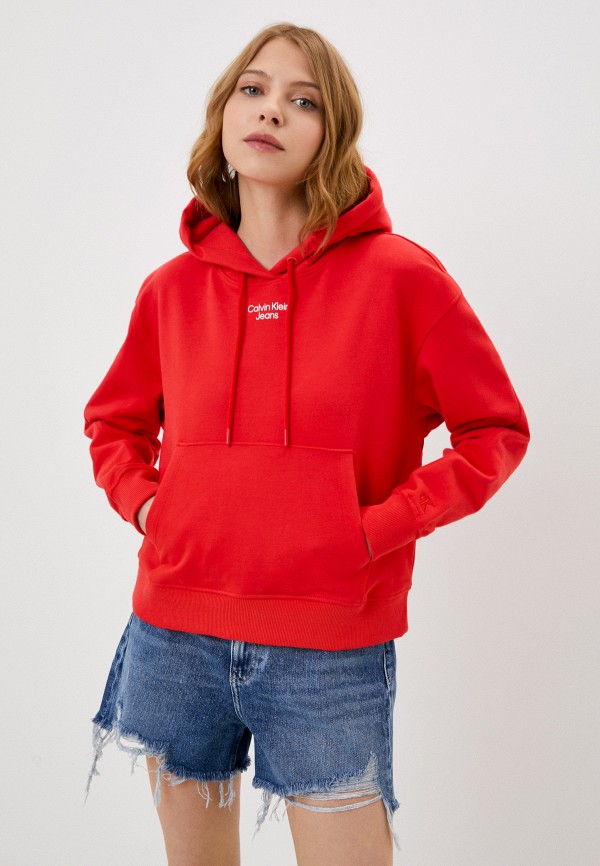 

Худи Calvin Klein Jeans, Красный