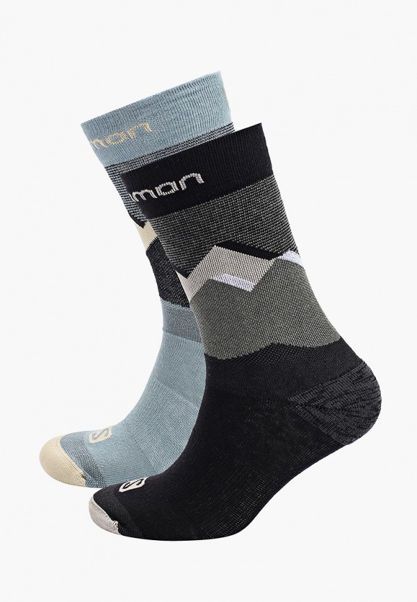 

Носки 2 пары Salomon, Разноцветный, OUTLINE CREW 2-PACK