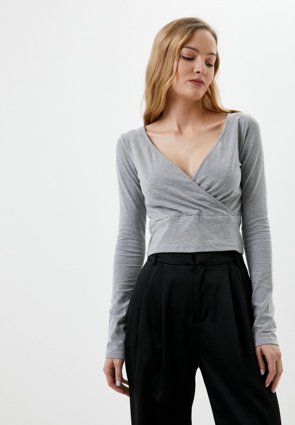 

Лонгслив Topshop, Серый, Topshop RTLABF508101