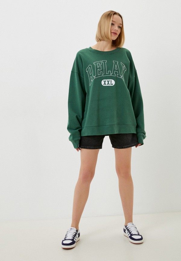 

Свитшот Topshop, Зеленый, Topshop RTLABF509701