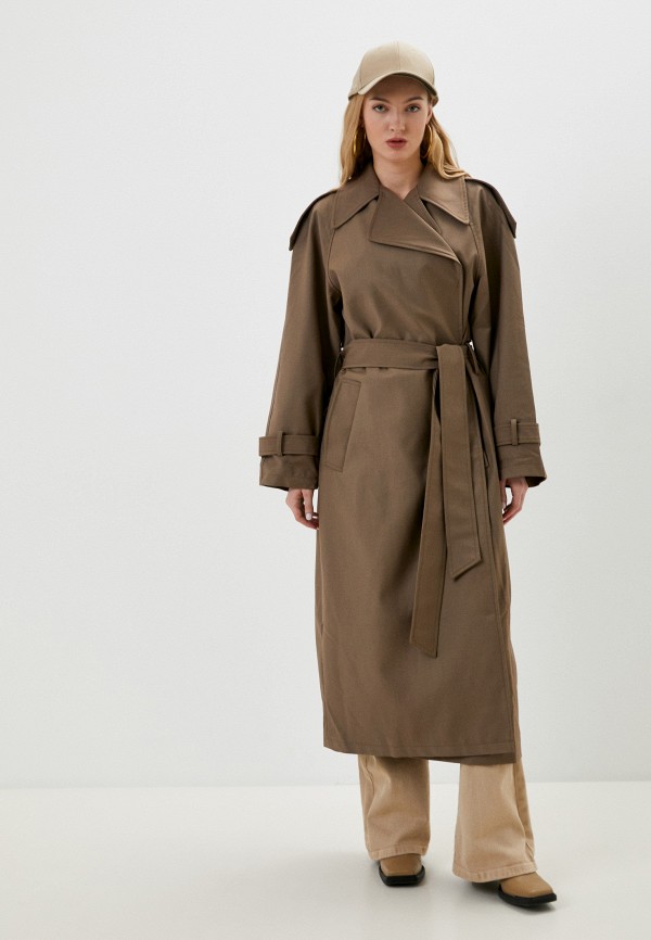 

Плащ Topshop, Коричневый