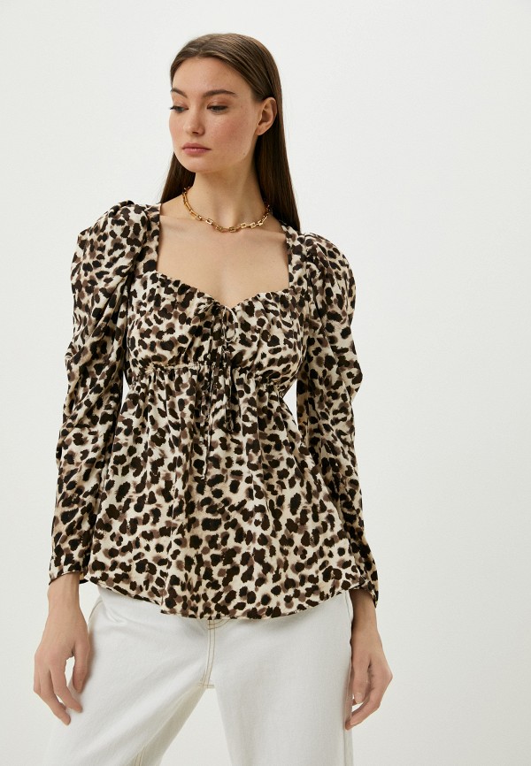 

Блуза Topshop, Коричневый