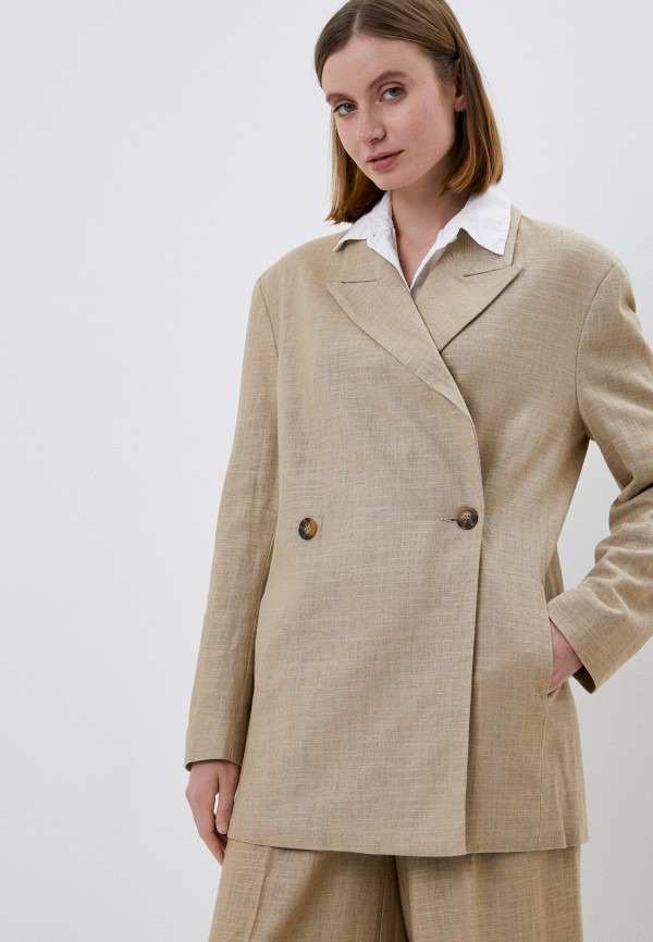 

Пиджак Topshop, Бежевый