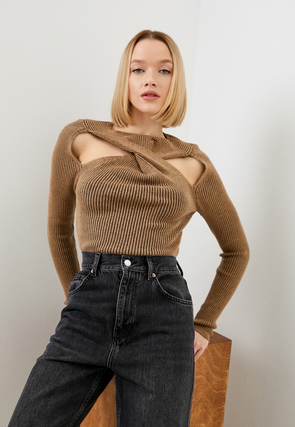 

Джемпер Topshop, Коричневый, Topshop RTLABF513601