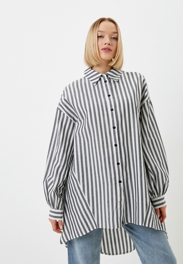 

Рубашка Topshop, Серый, Topshop RTLABF514201