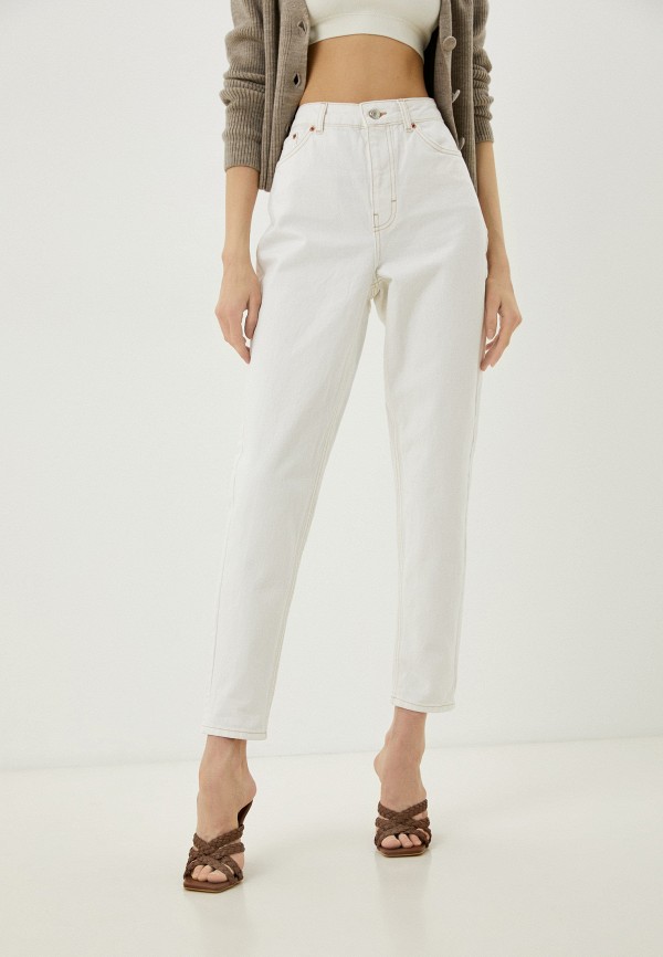

Джинсы Topshop, Белый, Mom jeans