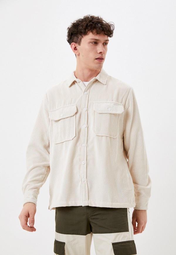 

Рубашка Topman, Бежевый, Topman RTLABF527801