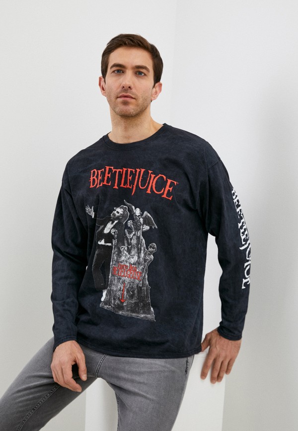 

Лонгслив Topman, Черный, Topman RTLABF531402