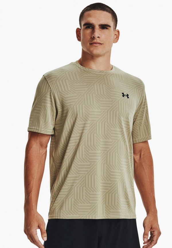 

Футболка спортивная Under Armour, Бежевый, UA Training Vent Jacq SS