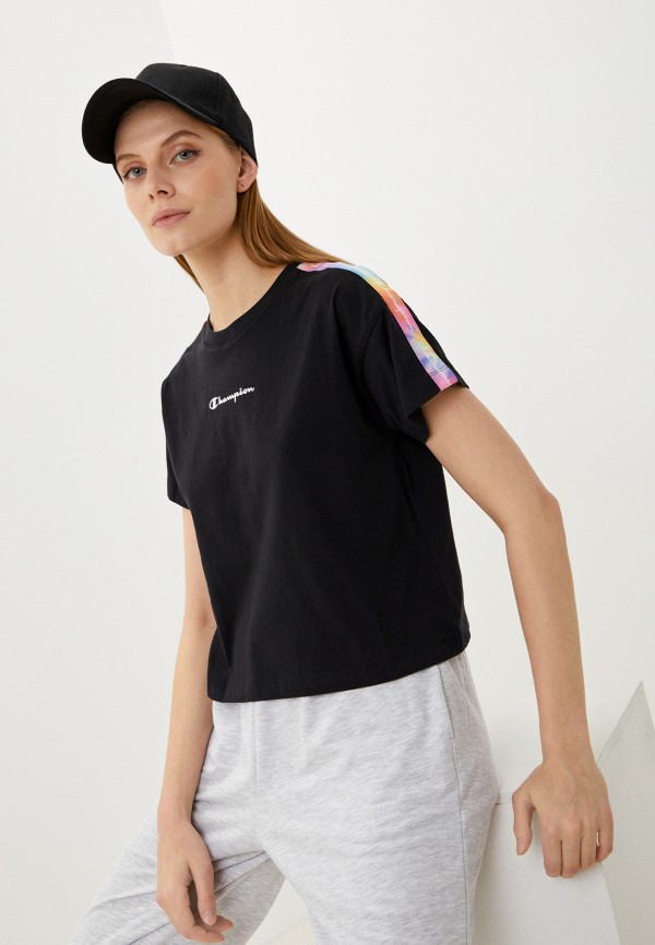 

Футболка Champion, Черный, LEGACY Color Rave Crewneck T-Shirt