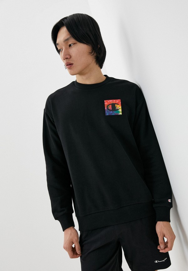 

Свитшот Champion, Черный, LEGACY Graphic Rave Crewneck Sweatshirt