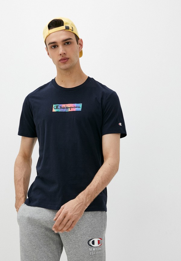 

Футболка Champion, Синий, LEGACY Graphic Rave Crewneck T-Shirt