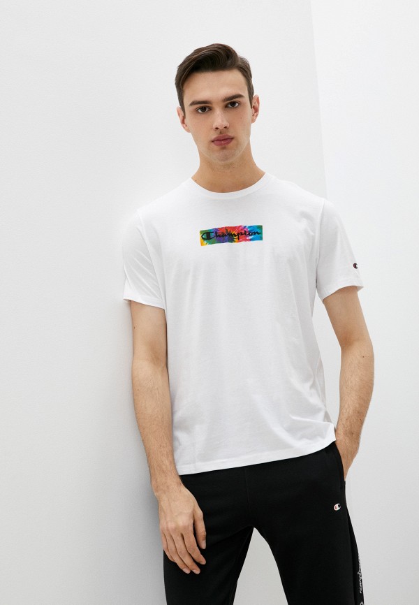 

Футболка Champion, Белый, LEGACY Graphic Rave Crewneck T-Shirt