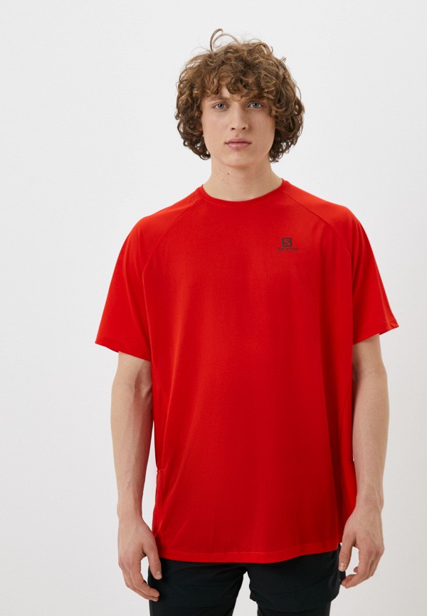

Футболка спортивная Salomon, Красный, CROSS REBEL SS TEE M