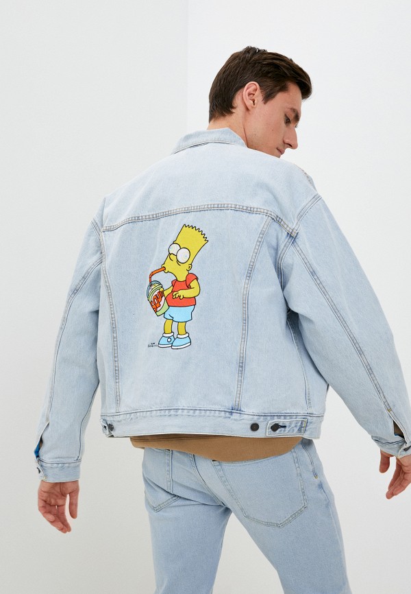 

Куртка джинсовая Levi's®, Голубой, SIMPSONS Lamoda Online Exclusive