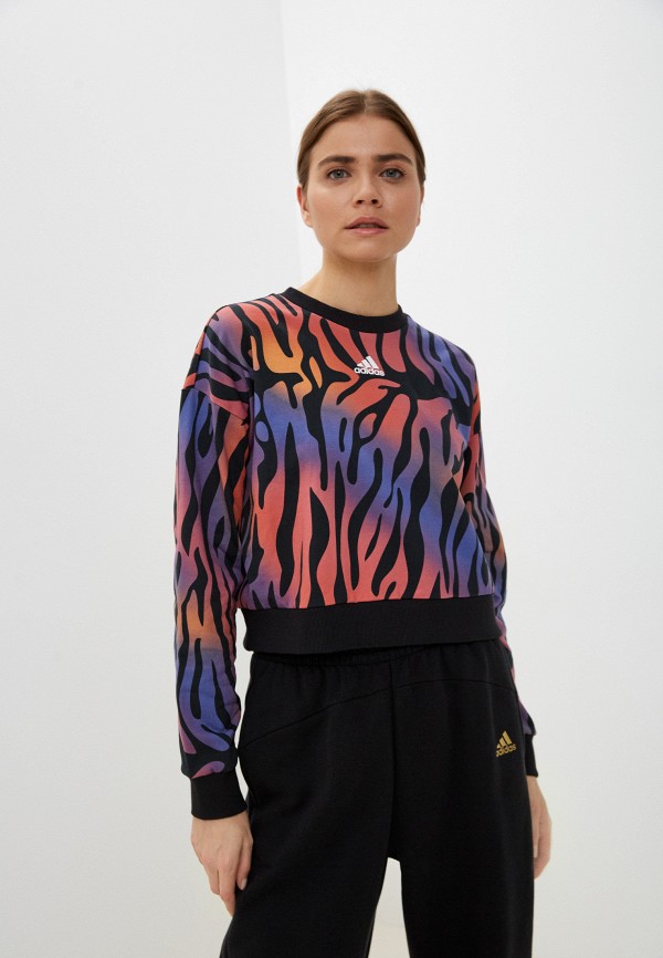 

Свитшот adidas, Разноцветный, W ANML SWT