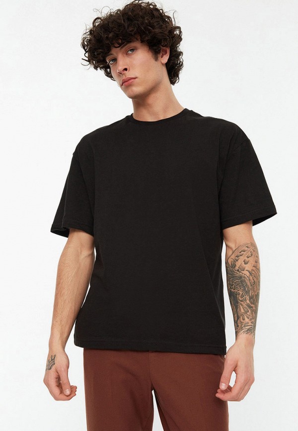 

Футболка Trendyol, Черный, Trendyol RTLABF807101